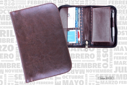 Cod. 209 CD | Tapa cosida con dossier